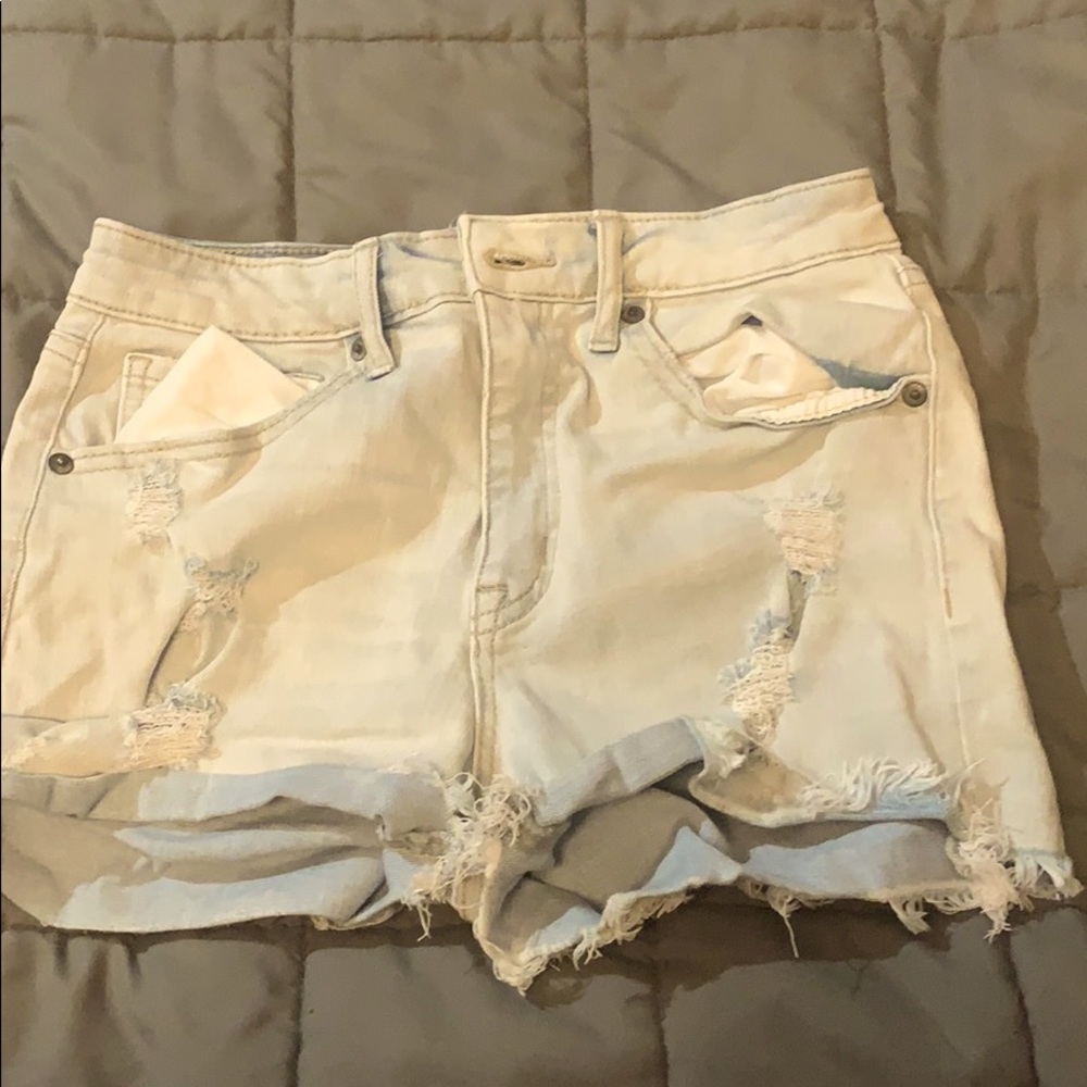 ripped shorts